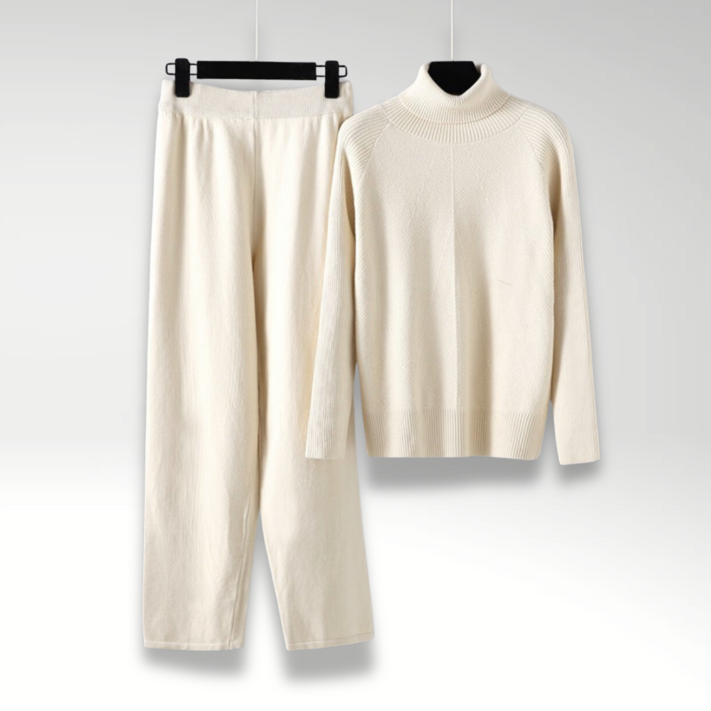 Clara™| Dvoudílná lounge souprava v pletenině