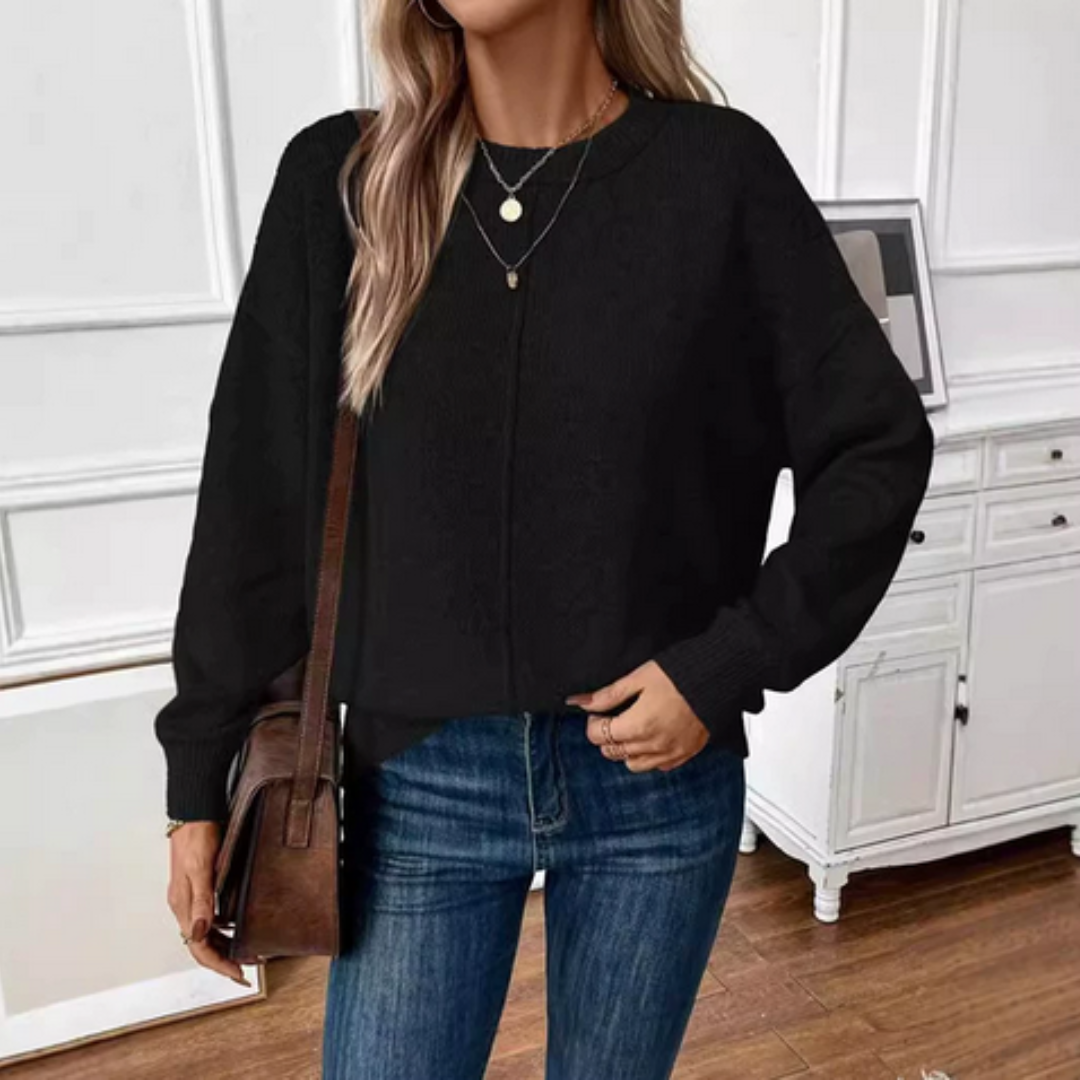 Emilia™ | Měkký a klasický každodenní svetr