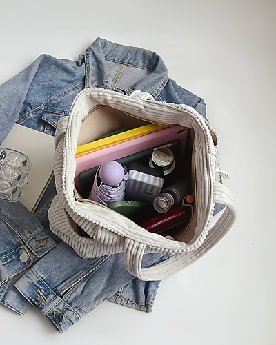 Tilda™ – Ribbovaná kabelka přes rameno