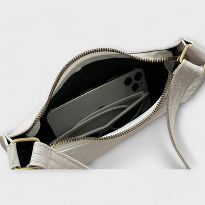 Liv™ – Lesklá kožená taška