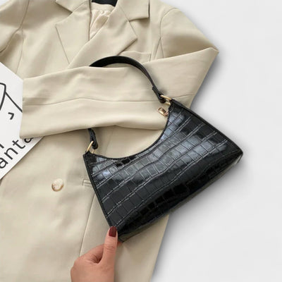 Liv™ – Lesklá kožená taška