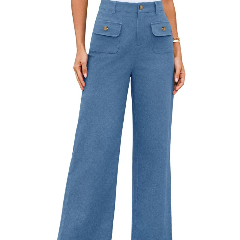 Aurelia™ – Široké kalhoty s kapsami