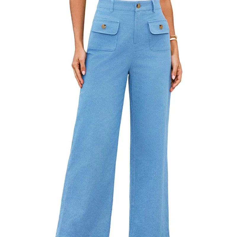 Aurelia™ – Široké kalhoty s kapsami