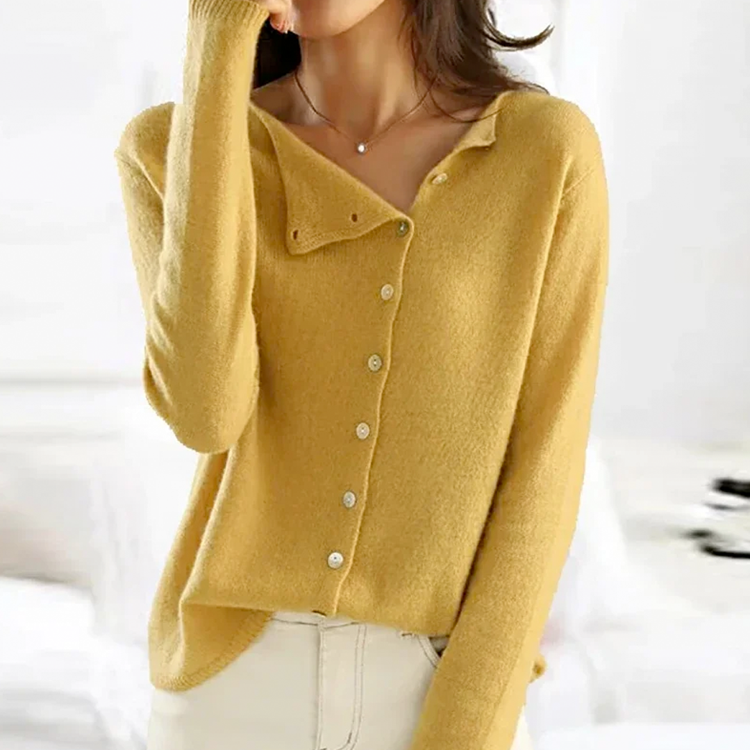 Gia™ – Cardigan s knoflíky