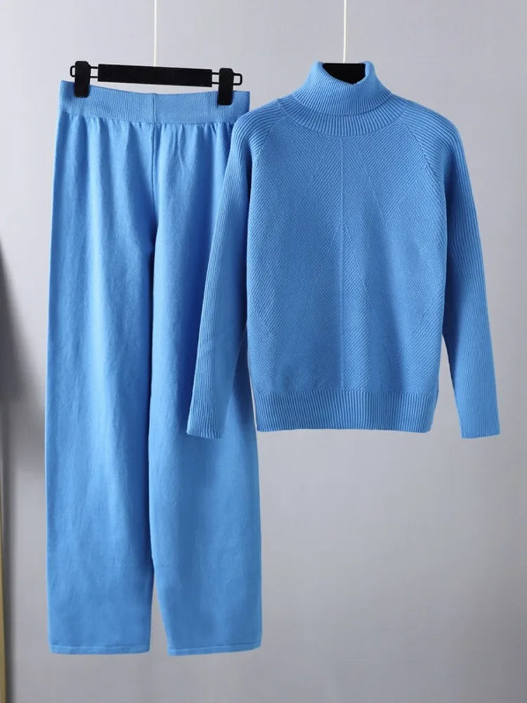 Clara™| Dvoudílná lounge souprava v pletenině